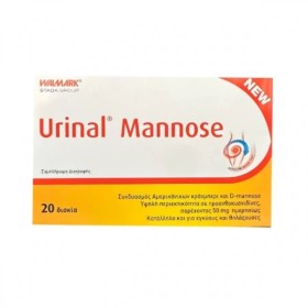 VIVAPHARM Walmark Urinal Mannose για το Ουροποιητικό 20 Δισκία