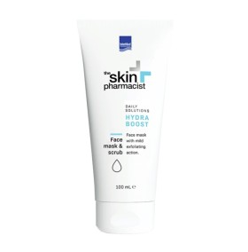Intermed The Skin Pharmacist Hydra Boost Ενυδατική Μάσκα Προσώπου με Ήπια Απολεπιστική Δράση 100ml Intermed The Skin Pharmacist Hydra Boost Ενυδατική Μάσκα Προσώπου με Ήπια Απολεπιστική Δράση 100ml