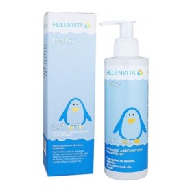 HELENVITA Baby Bath Oil Cleanser Βρεφικό Καθαριστικό Ελαιώδες Αφρόλουτρο 200ml
