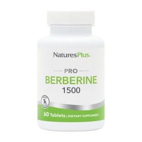 Natures Plus Berberine 1500mg για Υποστήριξη του Καρδιαγγειακού Συστήματος & Μεταβολισμό Λίπους 60 Ταμπλέτες Natures Plus Berberine 1500mg για Υποστήριξη του Καρδιαγγειακού Συστήματος & Μεταβολισμό Λίπους 60 Ταμπλέτες