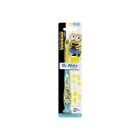 Mr White Minions Toothbrush Παιδική Οδοντόβουρτσα με Καπάκι από 3+ Ετών