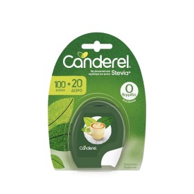 CANDEREL Stevia Doser With Sweetener Tablets 100 Tablets & 20 Gift