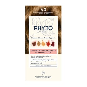 PHYTO Phytocolor 6.3 Ξανθό Σκούρο Χρυσό Μόνιμη Βαφή Μαλλιών