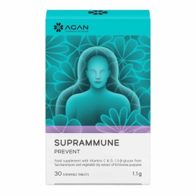 Agan Suprammune Prevent για την Ενίσχυση του Ανοσοποιητικού 30 Μασώμενες Ταμπλέτες Agan Suprammune Prevent για την Ενίσχυση του Ανοσοποιητικού 30 Μασώμενες Ταμπλέτες