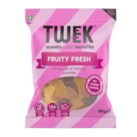 Tweek Ζελεδάκια χωρίς Ζάχαρη Fruity Fresh 80g