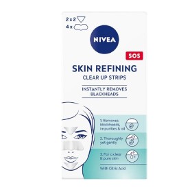 NIVEA Clear Up Strips for Nose & Forehead Chin 6 Pieces