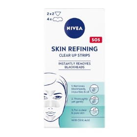 Nivea Clear Up Strips για Μύτη & Μέτωπο Πηγούνι 6 Τεμάχια