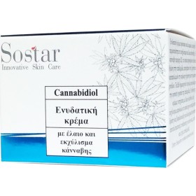 Sostar Cannabidiol Ενυδατική Κρέμα 50ml Sostar Cannabidiol Ενυδατική Κρέμα 50ml