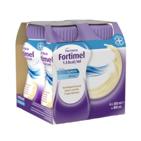 Fortimel 1.5 kcal Θρεπτικό Συμπλήρωμα Διατροφής σε Υγρή Μορφή Υψηλής Περιεκτικότητας σε Πρωτεΐνη Βανίλια 4x200ml Fortimel 1.5 kcal Θρεπτικό Συμπλήρωμα Διατροφής σε Υγρή Μορφή Υψηλής Περιεκτικότητας σε Πρωτεΐνη Βανίλια 4x200ml
