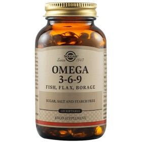 SOLGAR Omega 3-6-9 Fish & Flax & Borage 120 Μαλακές Κάψουλες
