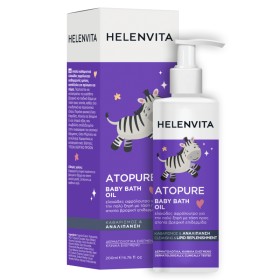 Helenvita Atopure Baby Bath Oil Ελαιώδες Αφρόλουτρο Κατάλληλο για Δέρμα με Τάση προς Ατοπία 200ml Helenvita Atopure Baby Bath Oil Ελαιώδες Αφρόλουτρο Κατάλληλο για Δέρμα με Τάση προς Ατοπία 200ml