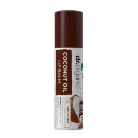 Dr. Organic Virgin Coconut Oil Lip Balm Spf15 Ενυδατικό Βάλσαμο Xειλιών με Βιολογικό Έλαιο Καρύδας 5.7ml