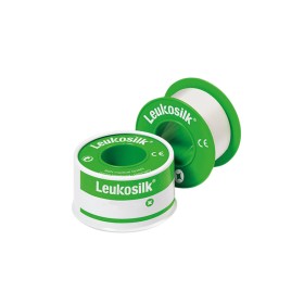 Leukosilk Αυτοκόλλητη Υποαλλεργική Επιδεσμική Ταινία 5cm X 4,6m 1 Τεμάχιο Leukosilk Αυτοκόλλητη Υποαλλεργική Επιδεσμική Ταινία 5cm X 4,6m 1 Τεμάχιο