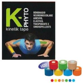 K-Phyto Kinetik Tape 5cm X 5m Μαύρο 1 Τεμάχιο K-Phyto Kinetik Tape 5cm X 5m Μαύρο 1 Τεμάχιο
