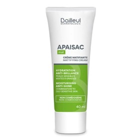 Bailleul Apaisac Mattifying Moisturising Cream Ενυδατική Κρέμα Προσώπου με Ματ Αποτέλεσμα για Λιπαρή & Ευαίσθητη Επιδερμίδα 40ml