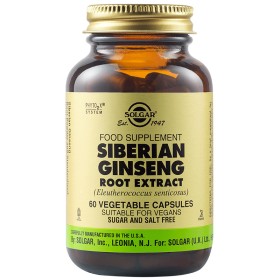 SOLGAR Siberian Ginseng Root Extract 60 Herbal Capsules
