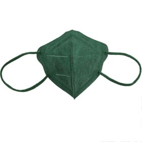 Khaki KN95-FFP2 Disposable Mask with Foil and Rubbers 10 Pieces
