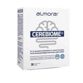 Almora Plus Cerebiome για την Φυσιολογική Ψυχολογική & Νευρική Λειτουργία 30 Κάψουλες