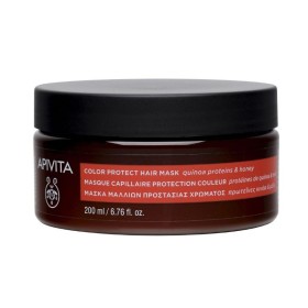 APIVITA Color Protect Hair Mask Μάσκα Μαλλιών Προστασίας Χρώματος με Πρωτείνες Κινόα & Μέλι 200ml