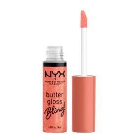 NYX  PROFESSIONAL MAKE UP Butter Gloss Bling Lip Gloss Dripped Out 02 Κοραλί 8ml