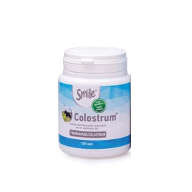 Smile Colostrum για την Ενίσχυση του Ανοσοποιητικού 120 Κάψουλες Smile Colostrum για την Ενίσχυση του Ανοσοποιητικού 120 Κάψουλες