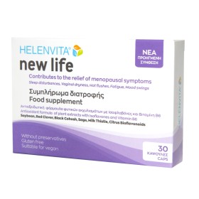 Helenvita New Life για την Εμμηνόπαυση 30 Κάψουλες Helenvita New Life για την Εμμηνόπαυση 30 Κάψουλες