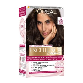 Loreal Excellence Creme Καστανό Σκούρο 3 48ml Loreal Excellence Creme Καστανό Σκούρο 3 48ml