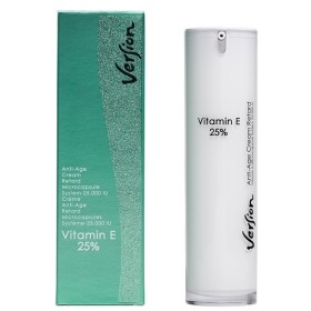 Version Vitamin E 25% Cream Ενυδατική & Αντιγηραντική Κρέμα Προσώπου για Ξηρές Επιδερμίδες 50ml