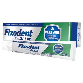 FIXODENT Pro Plus Antibacterial Technology Fixing Cream for Artificial Dentures 40g