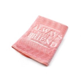 ALWAYS YOUR FRIEND Mini Pink Microfiber Pet Towel