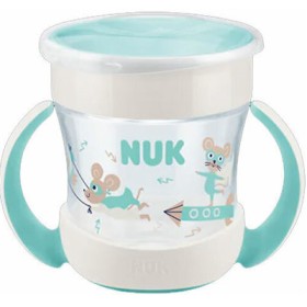 NUK Magic Cup Χρώμα Βεραμάν Ποντικάκια [10.751.278] Χωρητικότητας 160ml 1 Τεμάχιο