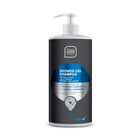 PHARMALEAD Men 3in1 Shampoo - Shower Gel for Body & Hair & Beard 1lt