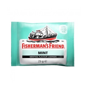FISHERMANS FRIEND Mint Καραμέλες για τον Πονόλαιμο με Δυνατή Γεύση Μέντας 25g