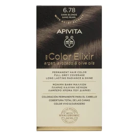 Apivita My Color Elixir Βαφή Μαλλιών 6.78 Ξανθό Σκούρο Μπεζ Περλέ 50ml & 75ml