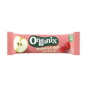 Organix Bio Μπάρες Βρώμης Σμέουρο & Μήλο από 12m+ 23g