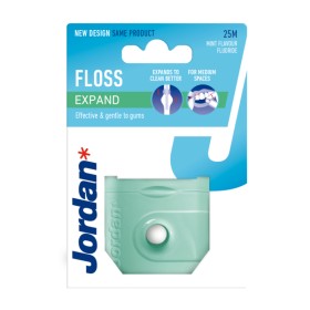 Jordan Expand Fresh Floss 25m Οδοντικό Νήμα με Γεύση Μέντα 25m 1 Τεμάχιο