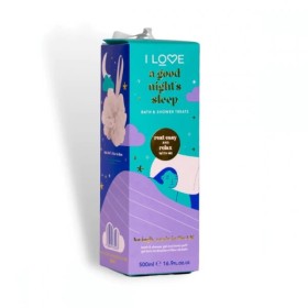 I Love Promo Bath Time Treat Good Nights Sleep Αφρόλουτρο με Άρωμα Λεβάντα 500ml & Σφουγγάρι 1 Tεμάχιο I Love Promo Bath Time Treat Good Nights Sleep Αφρόλουτρο με Άρωμα Λεβάντα 500ml & Σφουγγάρι 1 Tεμάχιο