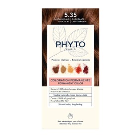 Phyto Paris Coloration 5.35 Καστανό Ανοιχτό Σοκολατί Μόνιμη Βαφή Μαλλιών