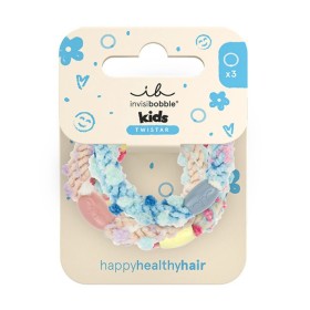 Invisibobble Kids Twistar Pom Pom Tie Παιδικά Λαστιχάκια Μαλλιών 3 Τεμάχια