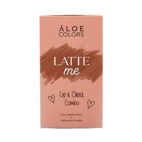 Aloe Colors Promo Lip & Cheek Combo-Latte Me Lip & Cheek Stick Ρουζ 5g & Creamy Lip Liner 0.5g Aloe Colors Promo Lip & Cheek Combo-Latte Me Lip & Cheek Stick Ρουζ 5g & Creamy Lip Liner 0.5g
