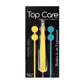 Top Care Τσιμπιδάκι Φρυδιών Πλάγιο Κίτρινο 1 Τεμάχιο