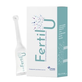 Cross Pharmaceuticals Fertil U Κολπική Λιπαντική Γέλη 6x5ml