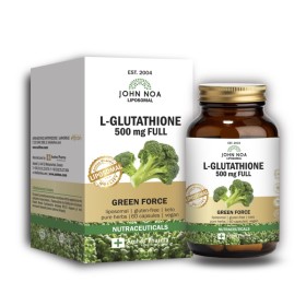 JOHN NOA L-Glutathione 500mg Λιποσωμιακό 60 Φυτικές Κάψουλες