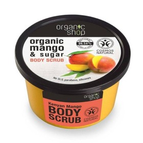 ORGANIC SHOP Body Scrub Kenyan Mango Body Exfoliator 250ml