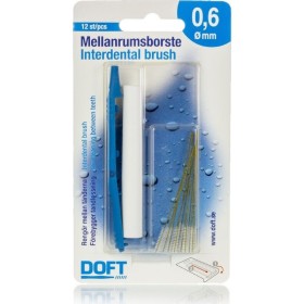 Doft Interdental Brush Σιέλ 0.6mm 12 Τεμάχια Doft Interdental Brush Σιέλ 0.6mm 12 Τεμάχια