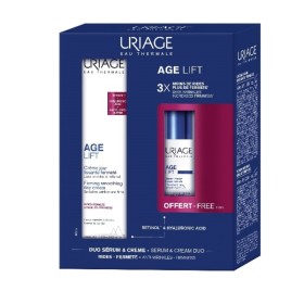 Uriage Promo Coffret Age Lift Cream + Serum Αντιγηραντική Κρέμα Ημέρας  40ml & Αντιγηραντικός Ορός 10ml
