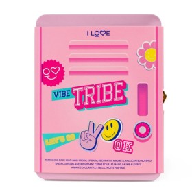 I Love Promo Vibe Tribe Perfumed Body Mist 40ml & Hand Cream 30ml & Lip Balm 10ml