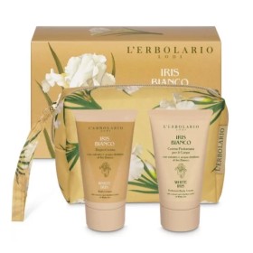 L Erbolario Promo Iris Bianco Αρωματική Κρέμα Σώματος 75ml & Κρέμα Καθαρισμού Σώματος 75ml