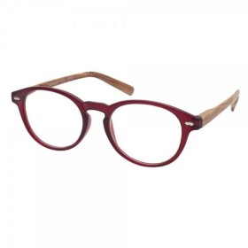 Pharmalead Eyelead Γυαλιά Μπορντώ με Ξύλινο Βραχίονα Ε186 1.00