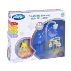 Playgro Dreamtime Soothing Light Up Mobile Περιστρεφόμενο Παιχνίδι για τον Ύπνο 0-5m 1 Τεμάχιο